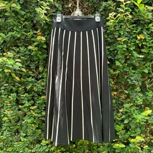 J. Crew A-line Striped Skirt
